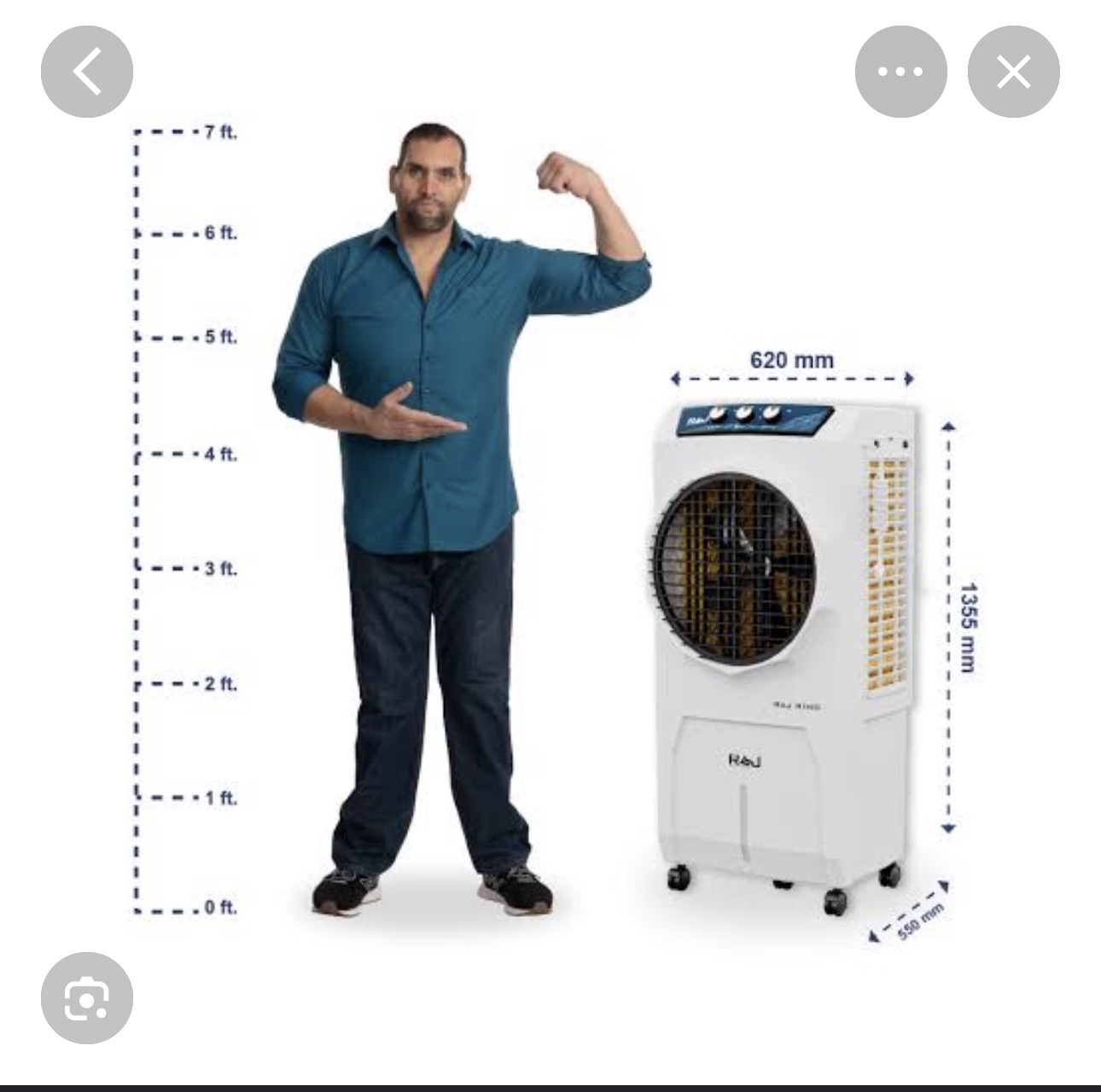 Raj Rimo Full Size Air Cooler